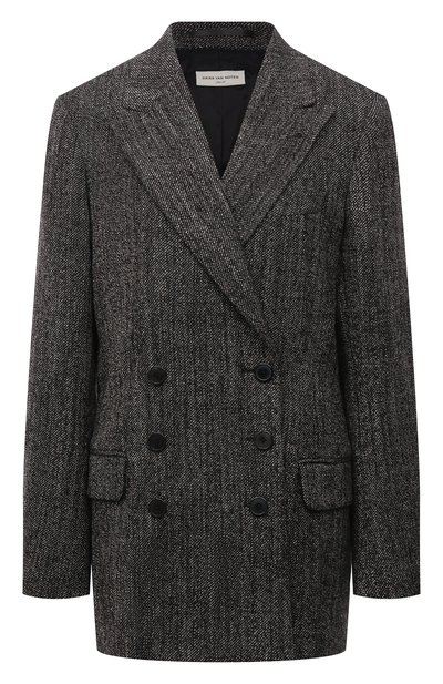 Женский шерстяной жакет DRIES VAN NOTEN, арт. 212-010428-3040