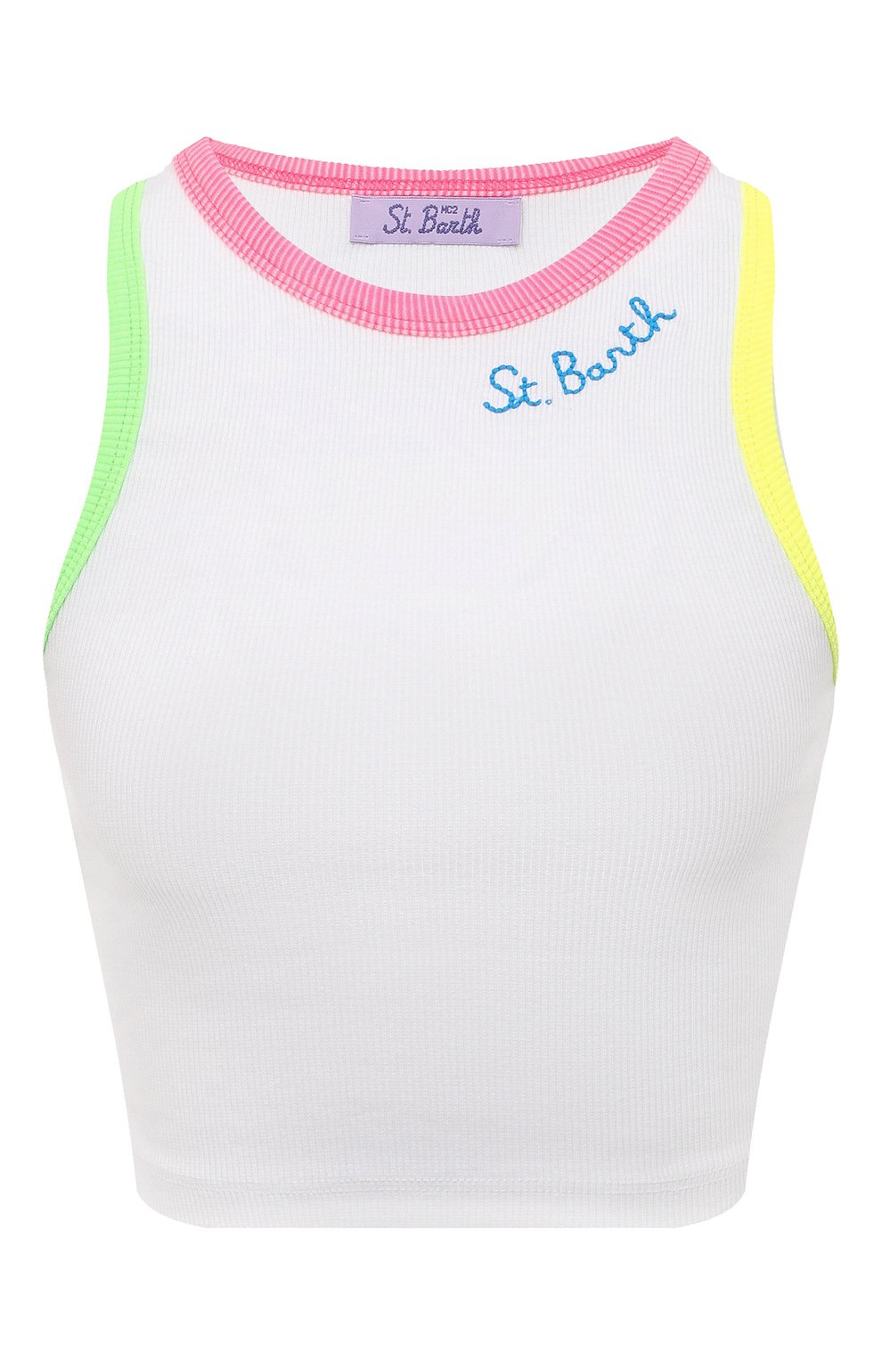 Хлопковый топ MC2 SAINT BARTH, арт. STBW/BLUE/07295D, фото 1