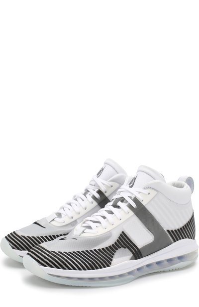 Комбинированные кроссовки lebron x john elliott icon на шнуровке NIKELAB, арт. AQ0114-100, фото 1