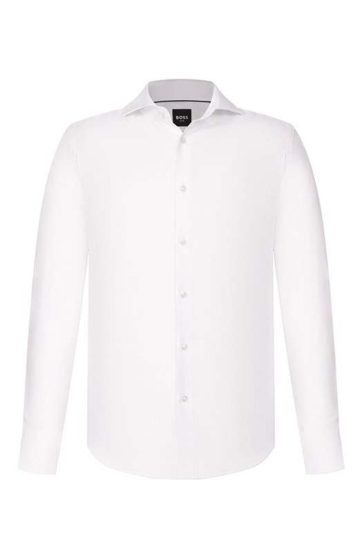 Сорочка из хлопка и лиоцелла BOSS 50556078 Белый 50556078