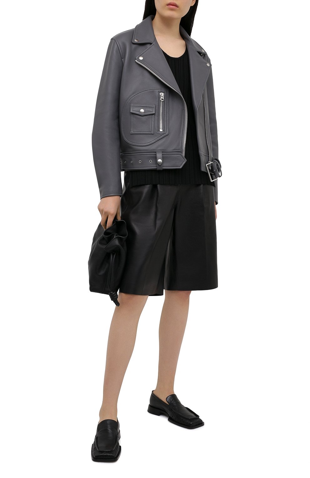 Кожаная куртка ACNE STUDIOS, арт. A70066, фото 2
