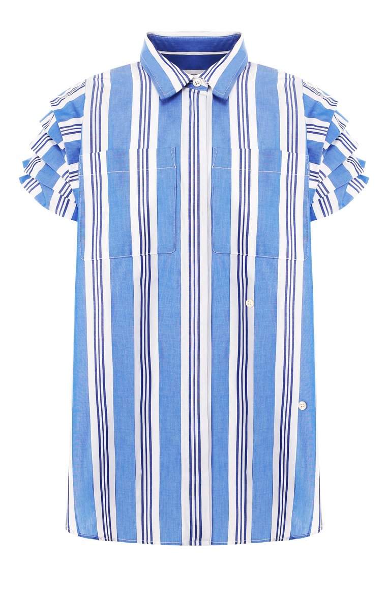 Хлопковая рубашка STELLA JEAN, арт. J C 061 00 T 9715, фото 1