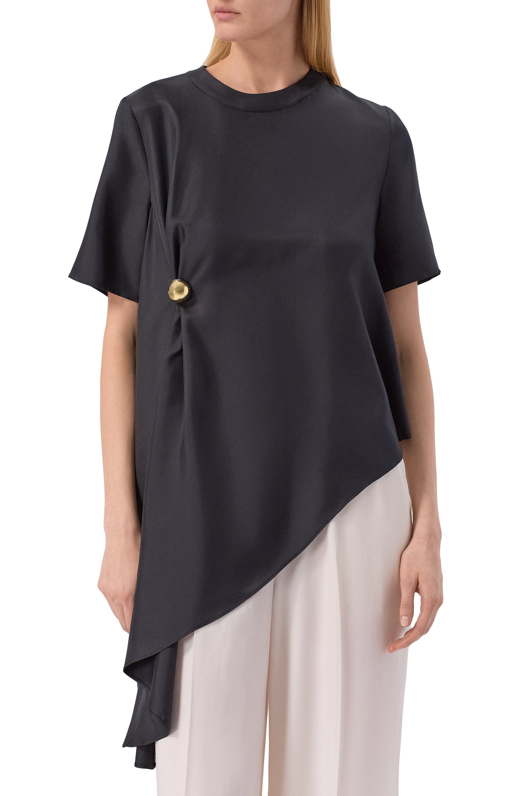 Шелковый топ LOULOU DE SAISON, арт. MADEA, фото 3