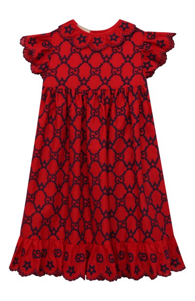 Хлопковое платье GUCCI, арт. 673976/ZAHX3, фото 1