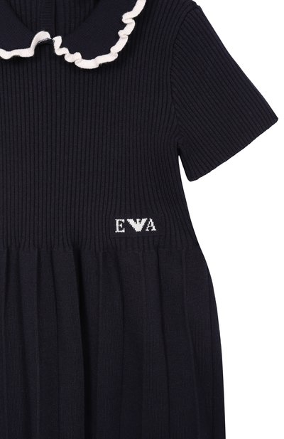 Платье EMPORIO ARMANI темно-синего цвета по цене 16650 руб., арт. EG000769/AF22788, фото 3 Платье EMPORIO ARMANI, арт. EG000769/AF22788, фото 3