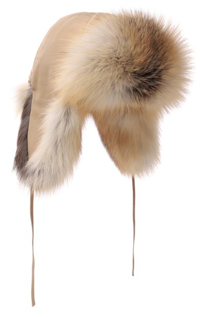 Шапка-ушанка с отделкой из лисы FURLAND, арт. 0196009610006100199