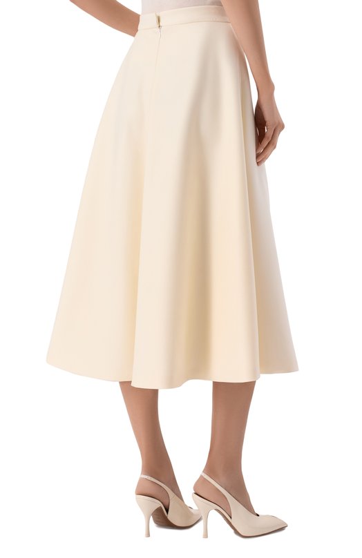 Шерстяная юбка Shervarli SK-26-0027 Кремовый  SK-26-0027 Фото 4