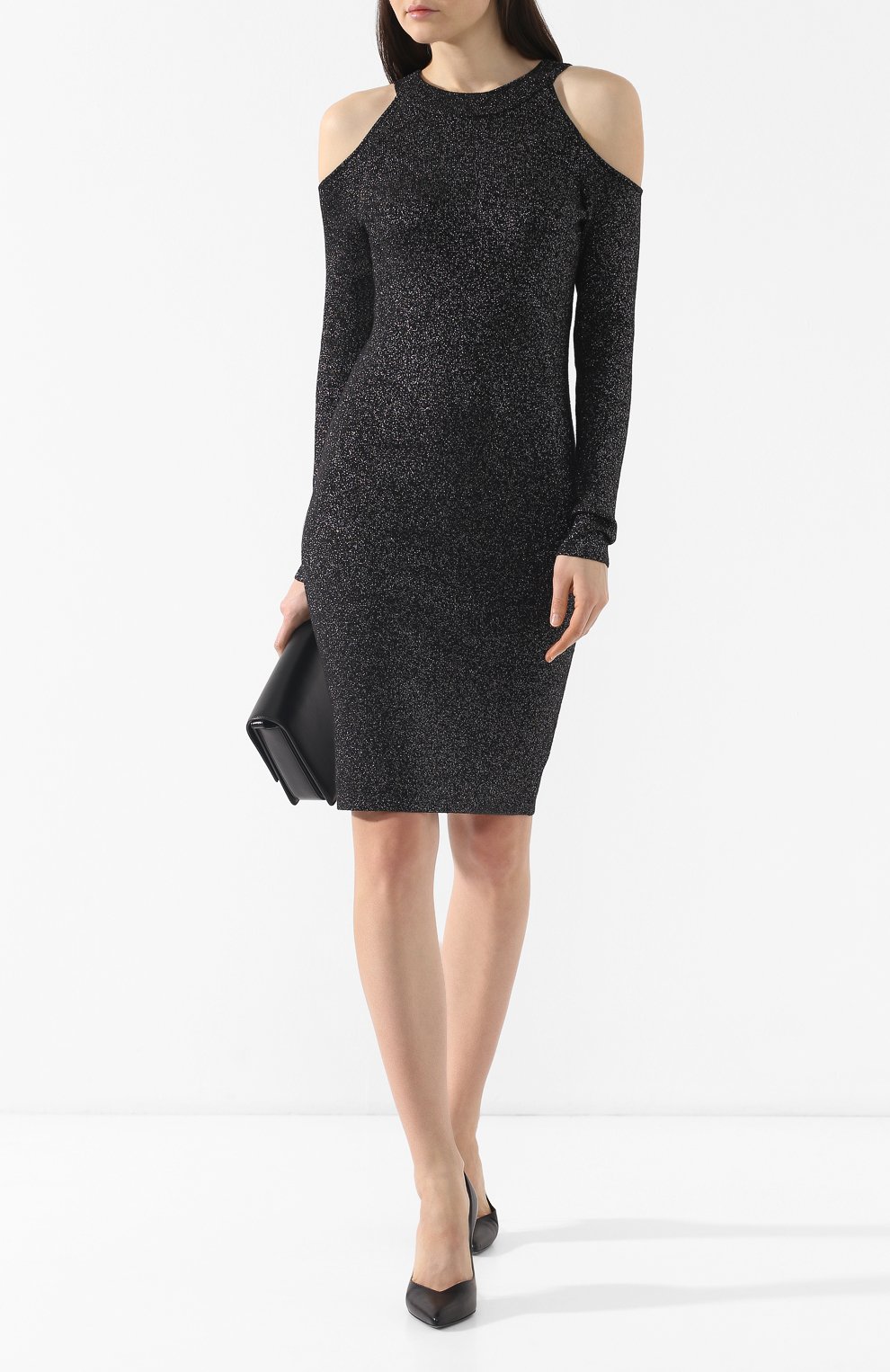 Платье с открытыми плечами MICHAEL MICHAEL KORS, арт. MH88YJL2A2, фото 2