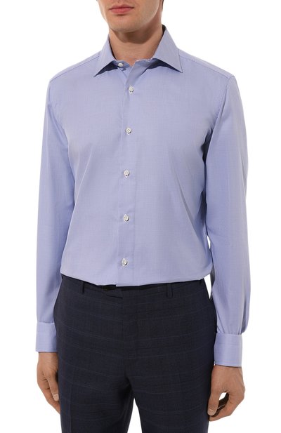 Хлопковая сорочка LUIGI BORRELLI, арт. PS30051/ACHILLE/ST/EV1/PC, фото 4