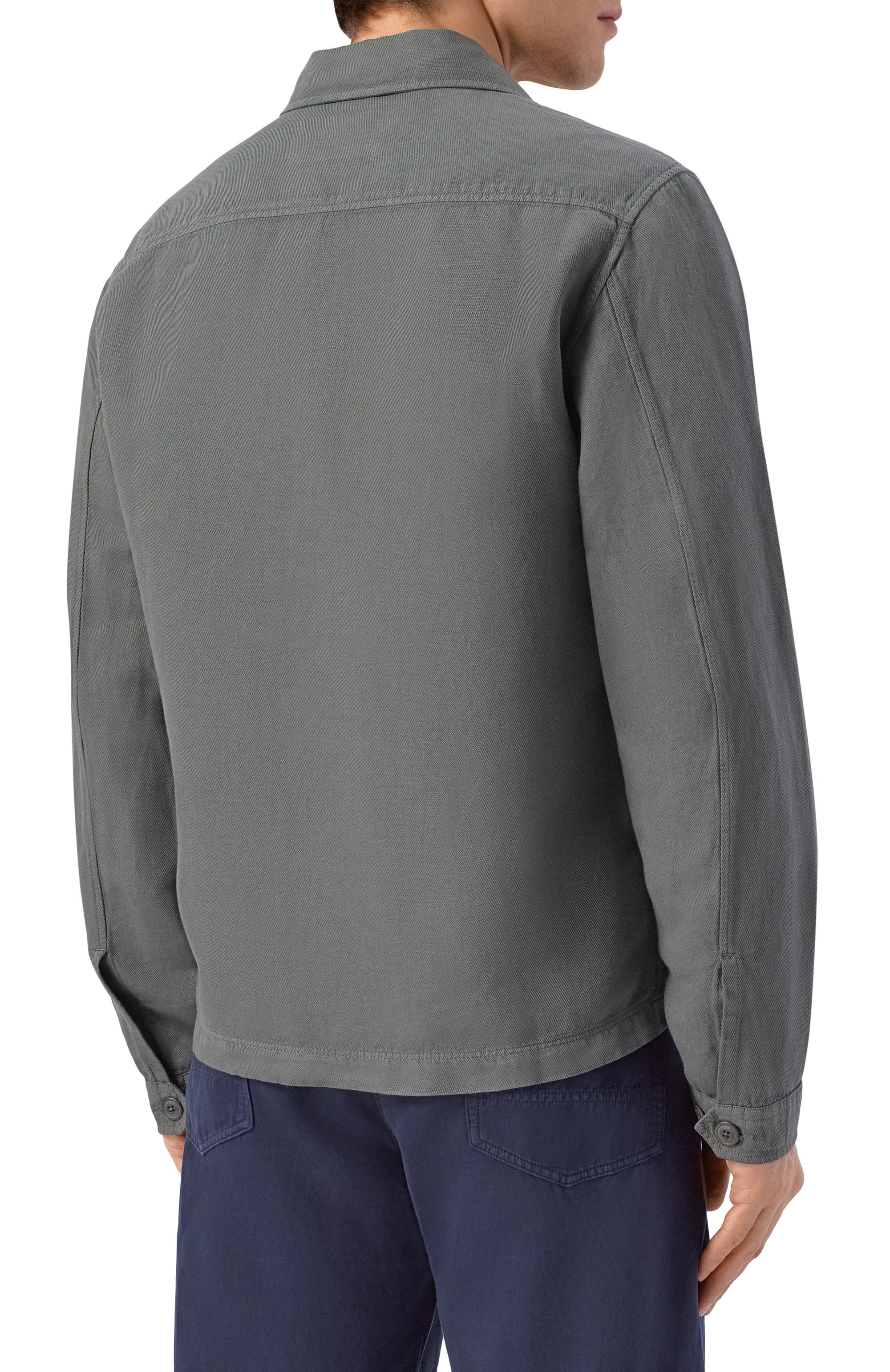 Рубашка из хлопка и льна C.P. COMPANY, арт. 20CM0S228A/006501G, фото 4