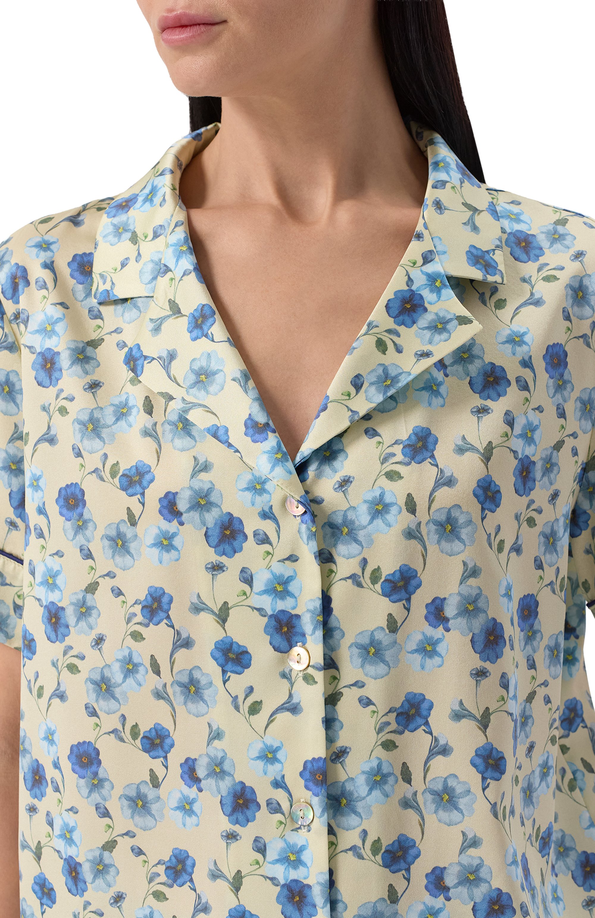 Шелковая рубашка PRIMROSE, арт. 7W.500RKOR.FLW01, фото 5