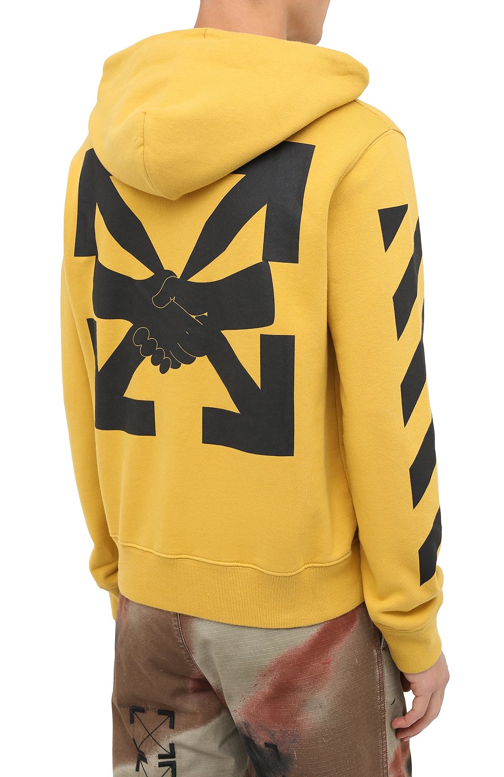 Хлопковое худи OFF-WHITE, арт. 0MBB034F20FLE0091610, фото 4