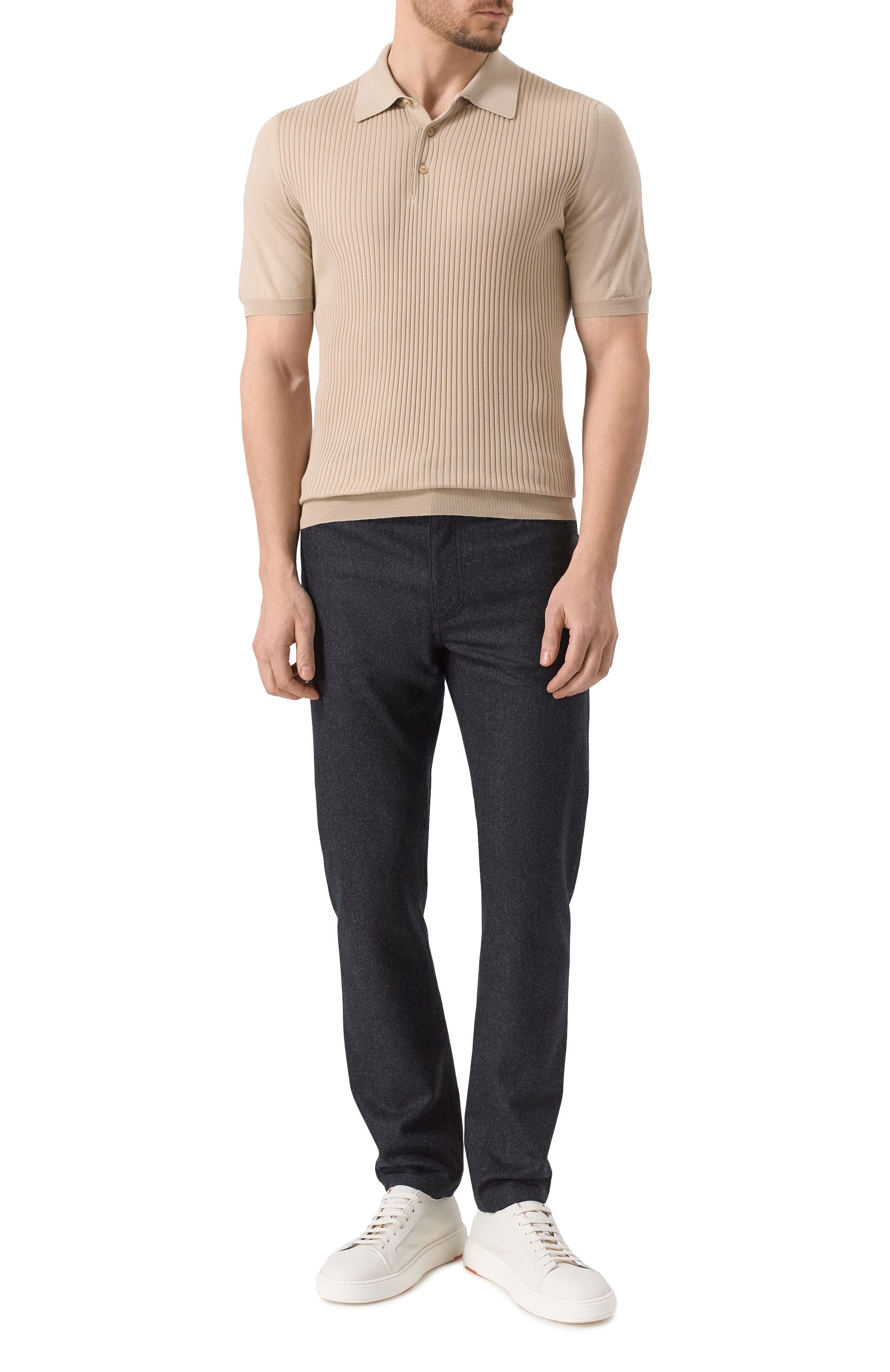 Хлопковое поло KITON, арт. UMK0712120S, фото 2