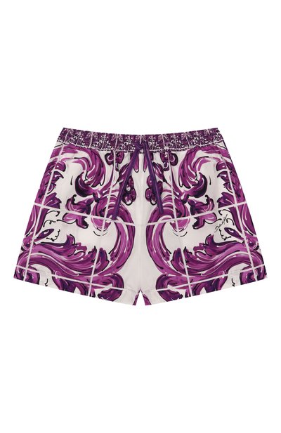 Хлопковые шорты DOLCE & GABBANA, арт. L53Q41/FI5J0/8-12+