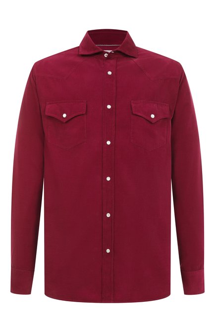Мужская вельветовая рубашка BRUNELLO CUCINELLI, арт. ML6884008