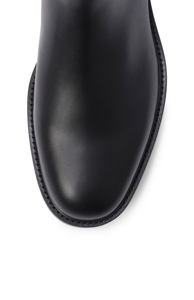 Кожаные челси KITON черного цвета по цене 158000 руб., арт. USSA463N01493, фото 5 Кожаные челси KITON, арт. USSA463N01493, фото 5