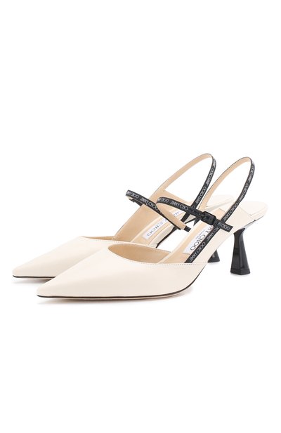 Кожаные туфли ray 65 JIMMY CHOO, арт. RAY 65/JWR, фото 1