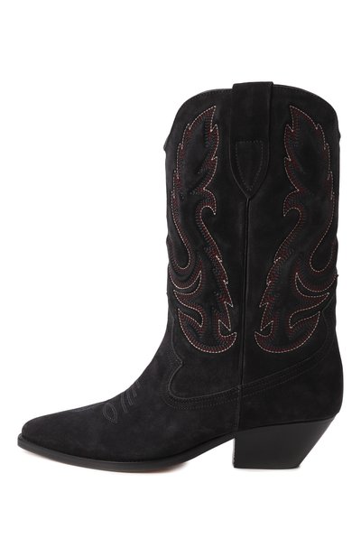 Замшевые казаки duerto ISABEL MARANT черного цвета по цене 99500 руб., арт. 25P/B00003FA-C1A04S, фото 4 Замшевые казаки duerto ISABEL MARANT, арт. 25P/B00003FA-C1A04S, фото 4