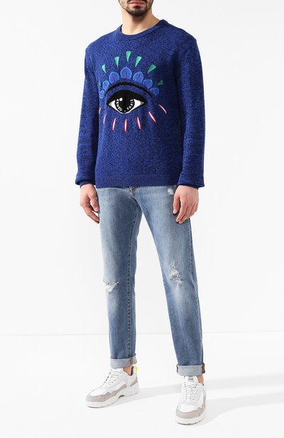 Хлопковый джемпер KENZO, арт. 5PU2523XD, фото 2