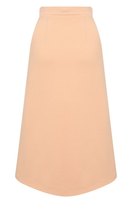 Женская шерстяная юбка с отделкой пайетками PRADA, арт. P120RR-1WRT-F00KV-201