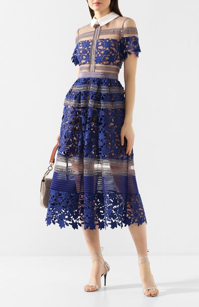 Платье-миди SELF-PORTRAIT, арт. SP5-040 P0, фото 2