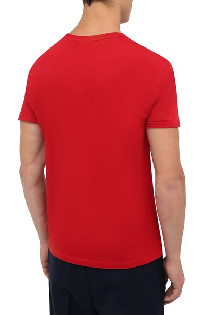 Хлопковая футболка POLO RALPH LAUREN, арт. 710803488, фото 4