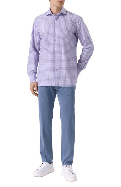 Хлопковая сорочка LUIGI BORRELLI, арт. SR3813, фото 2