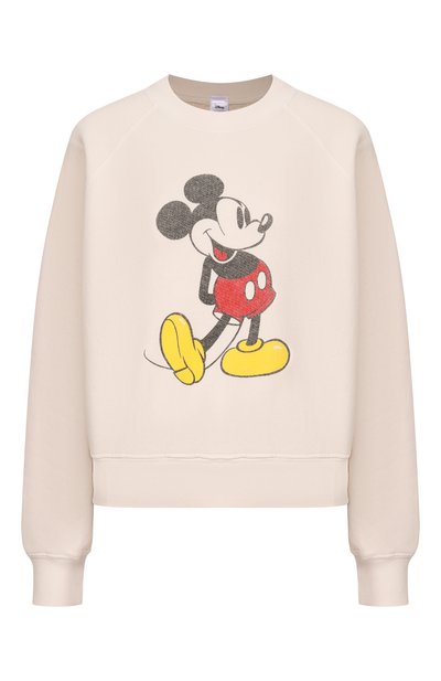 Женский хлопковый свитшот RE/DONE, арт. 789-08WCGC007/CLASSIC CREWNECK