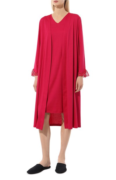 Хлопковый халат HANRO, арт. 074947, фото 2