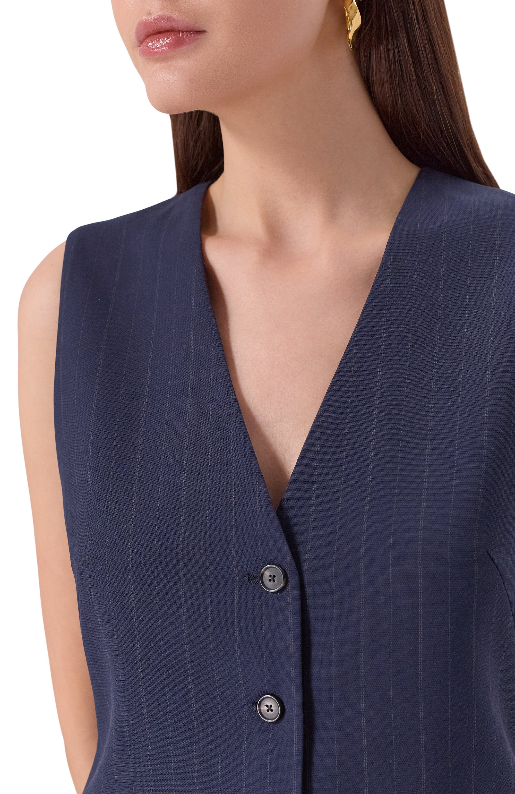 Жилет из вискозы BOSS, арт. 50548493, фото 5