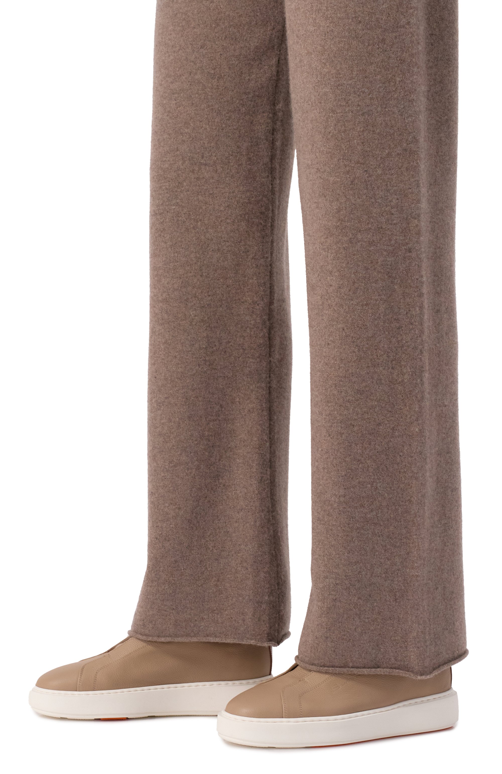 Кожаные кеды SANTONI, арт. WBCG61323BARTLLK, фото 3