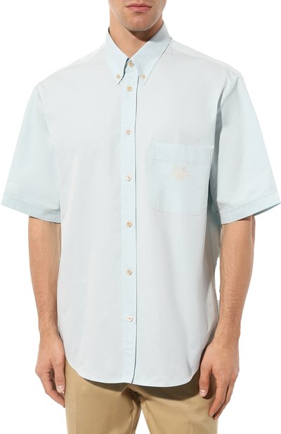 Хлопковая рубашка GUCCI, арт. 630264 ZAEOQ, фото 3