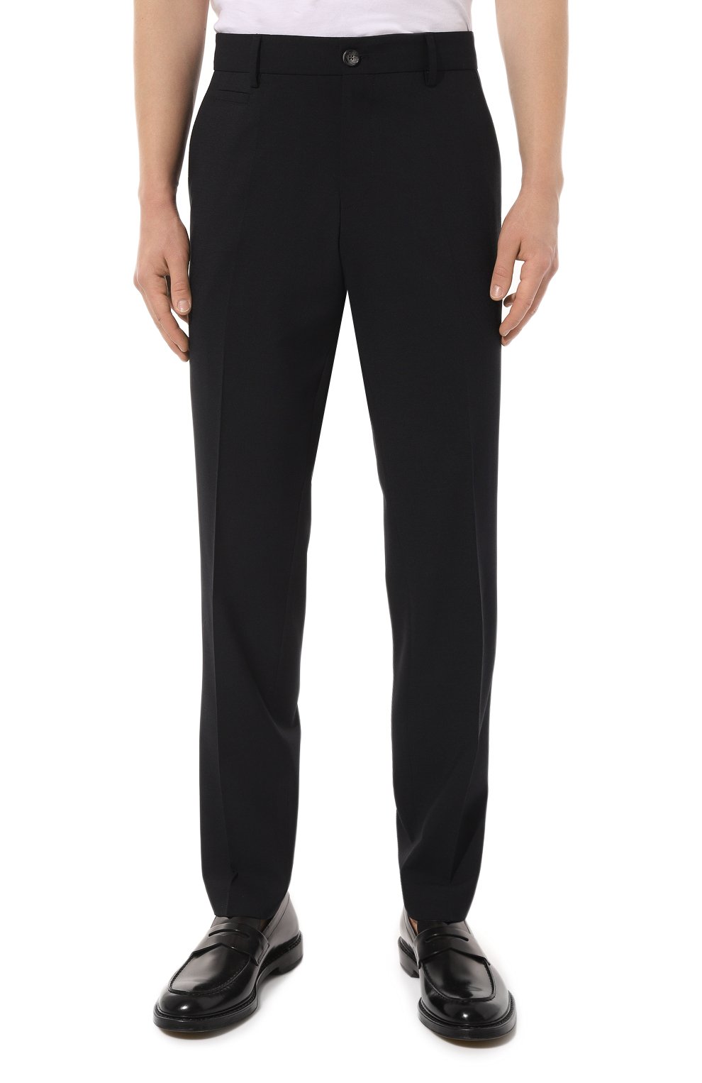 Брюки из шерсти и вискозы BOSS, арт. 50496567, фото 3