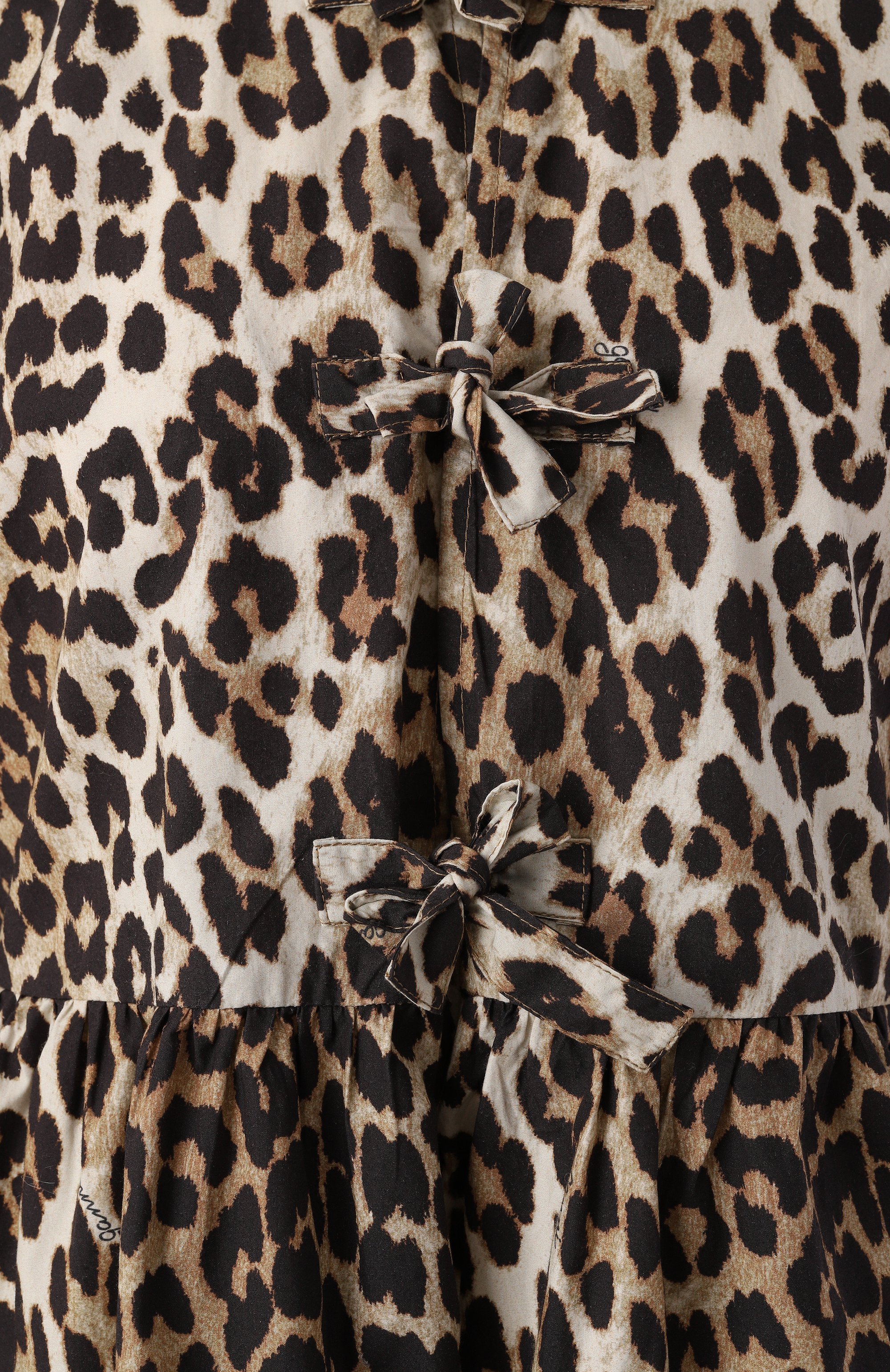 Хлопковая блузка GANNI, арт. F9116, фото 6