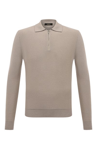 Мужская поло из шерсти и кашемира ZILLI, арт. KZP001M0223VTRI00