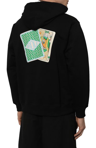 Хлопковое худи DROLE DE MONSIEUR, арт. D-H0156-C0127-BL, фото 4