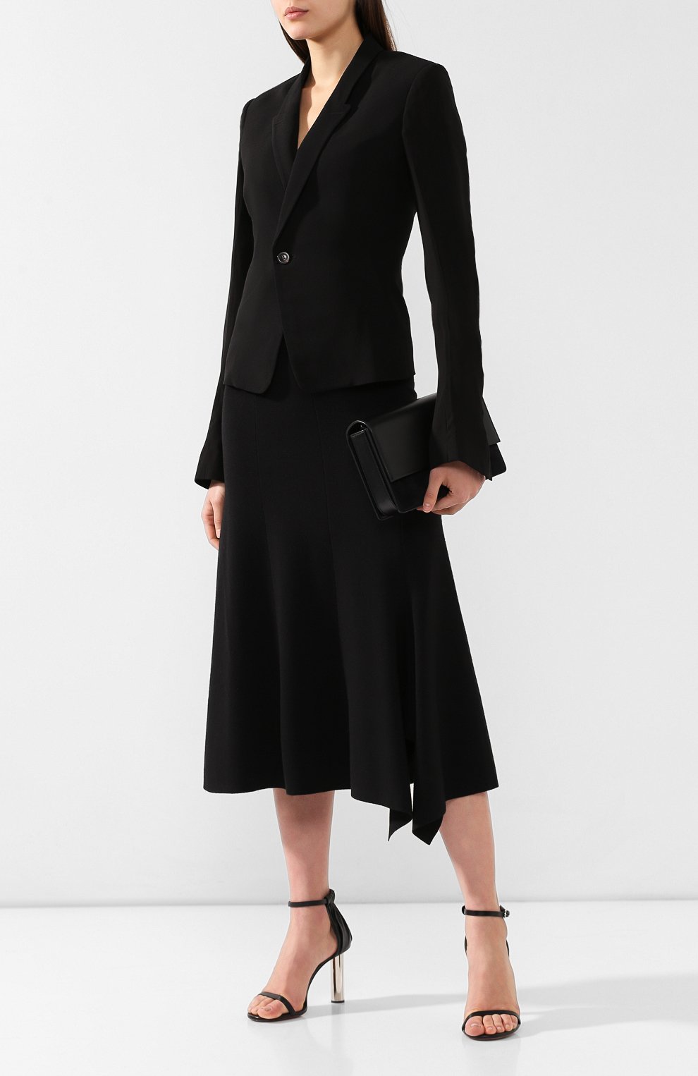 Жакет из смеси шерсти и вискозы RICK OWENS, арт. RP19S6736/WEGJA, фото 2