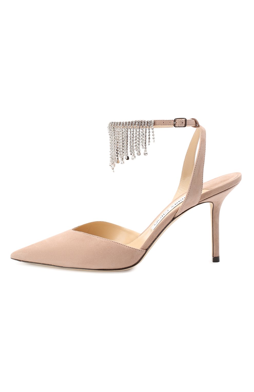 Замшевые туфли birtie 85 JIMMY CHOO, арт. BIRTIE 85/DRS, фото 3