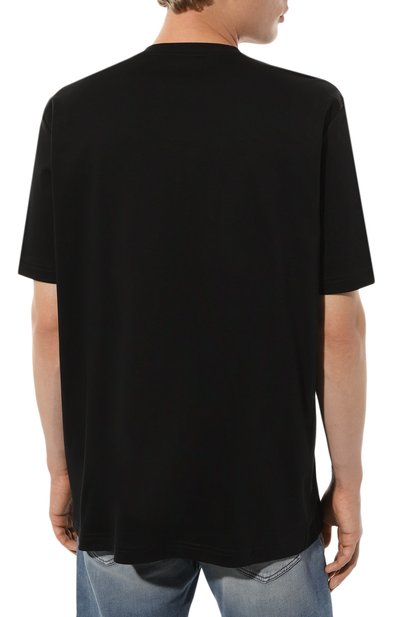 Хлопковая футболка DIESEL, арт. A03819/0AIJU, фото 4