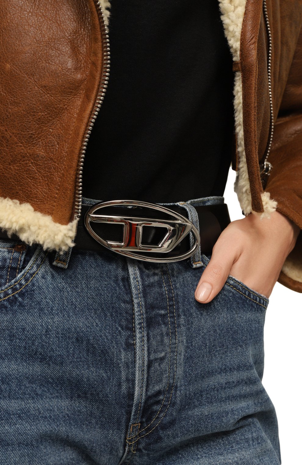 Кожаный ремень DIESEL, арт. X08727/PR666, фото 2