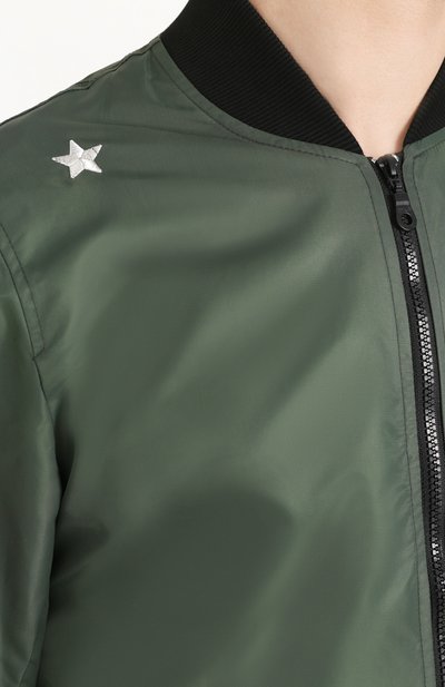 Бомбер на молнии с контрастной вышивкой на спине THE EDITOR, арт. E2.2439N5/5142, фото 5