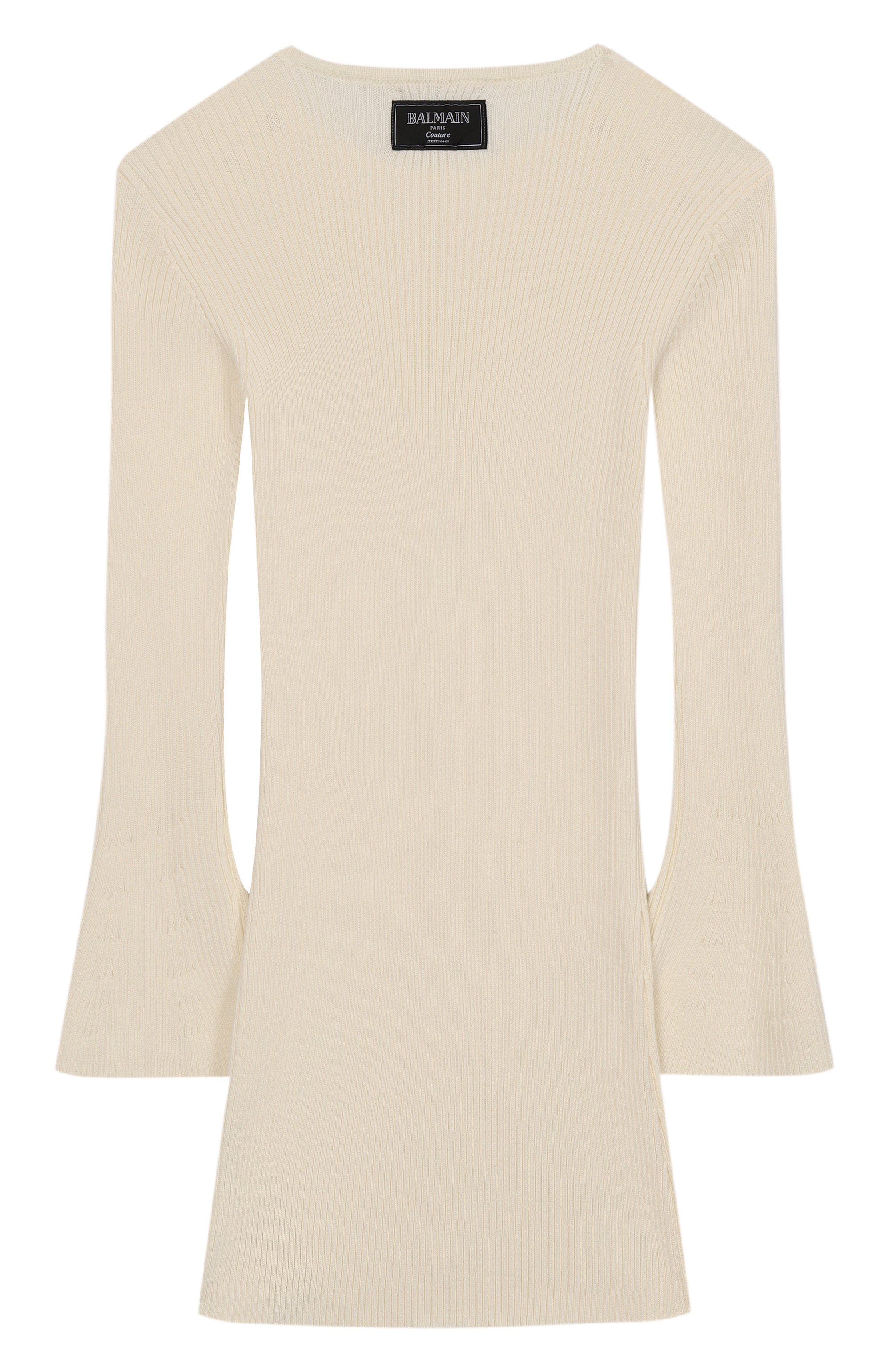 Платье из шерсти и хлопка BALMAIN, арт. BX1D30, фото 2