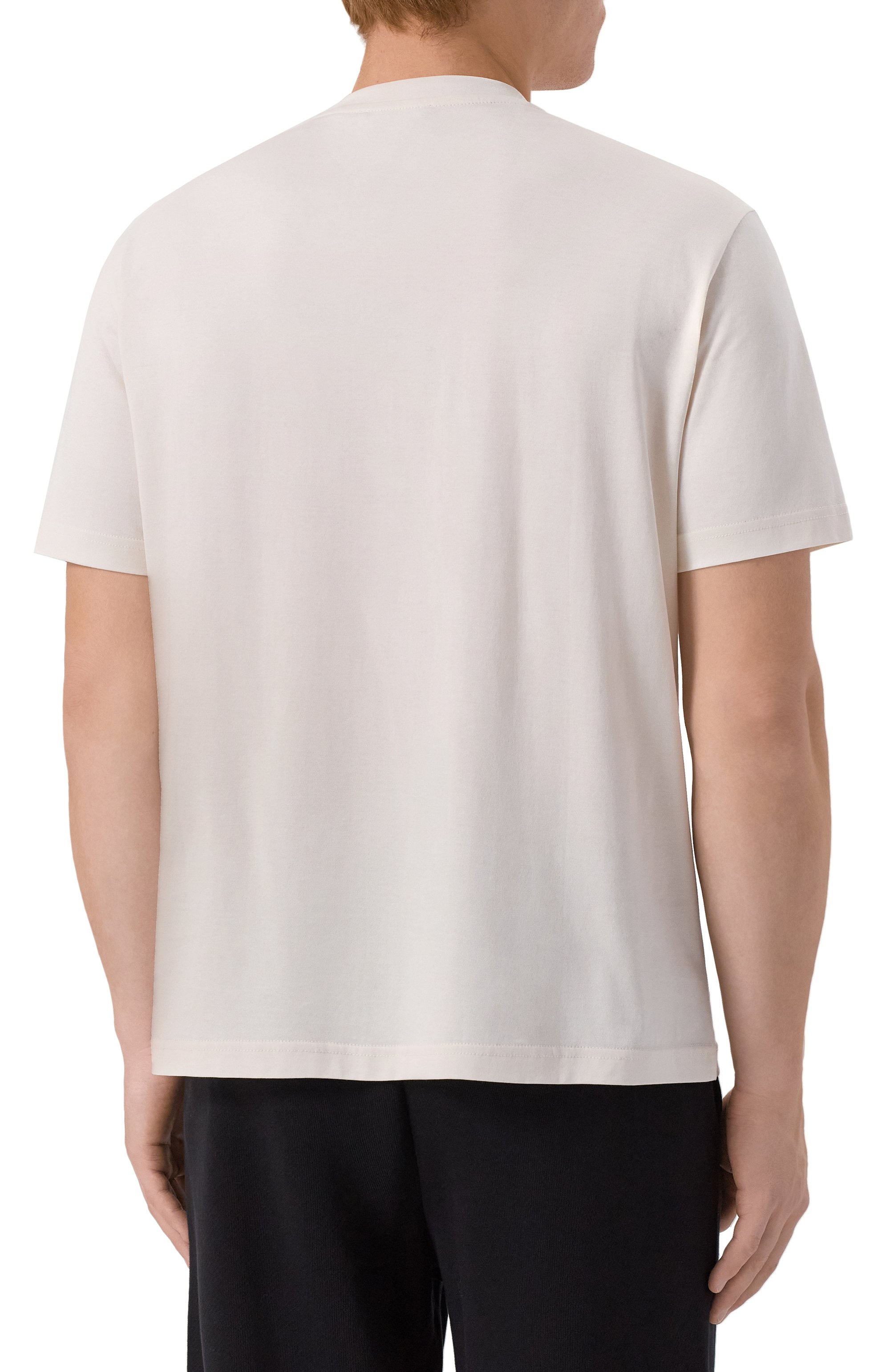 Хлопковая футболка EMPORIO ARMANI, арт. EM003829/AF19418, фото 4