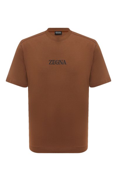 Хлопковая футболка ZEGNA, арт. UD364A7/D777, фото 1