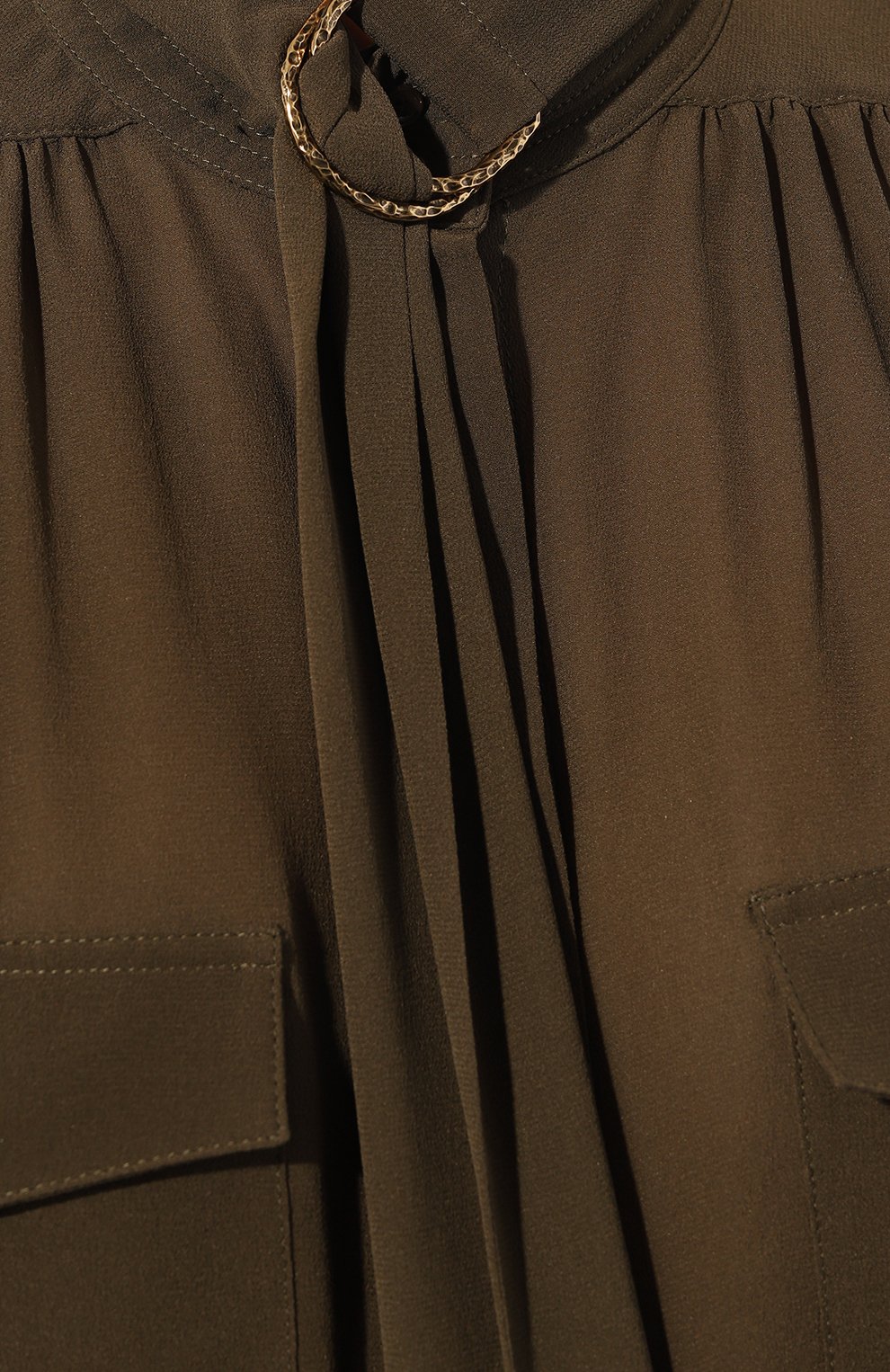 Шелковая блузка CHLOÉ, арт. CHC24WHT76117, фото 5