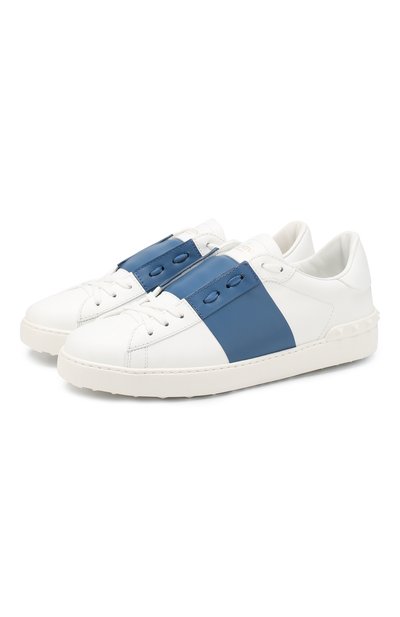 Кожаные кеды open VALENTINO, арт. TY2S0830/BLU, фото 1