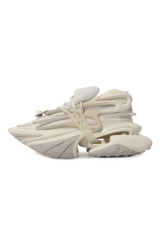 Текстильные кроссовки Unicorn Balmain AN0VF724KNLR Кремовый  AN0VF724KNLR Фото 4