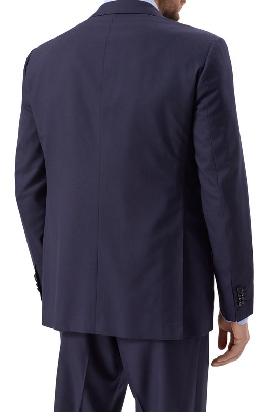 Шерстяной костюм Kiton UA81K0982894 Синий  UA81K0982894 Фото 5