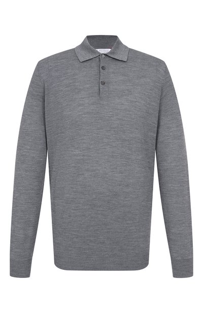 Мужская поло из шерсти и кашемира BRUNELLO CUCINELLI, арт. M2400295