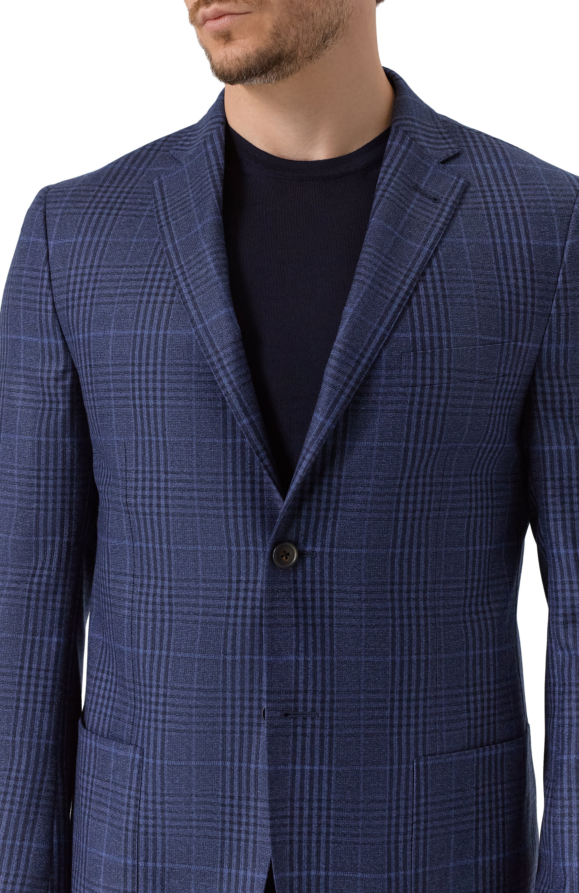 Шерстяной пиджак CORNELIANI, арт. 266002-2616400, фото 7